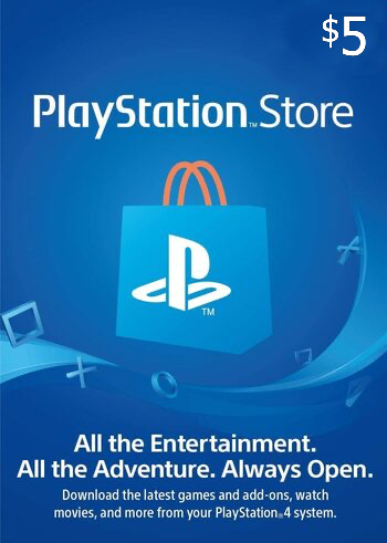 PlayStation Card $5 - OM Account