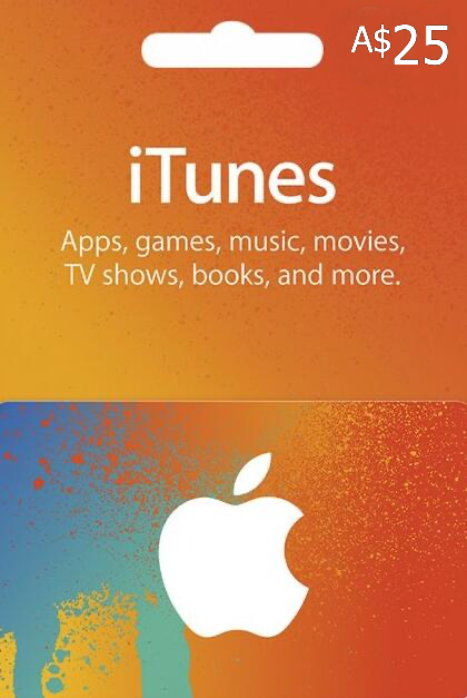 iTunes Gift Card AUD25 - AU Store