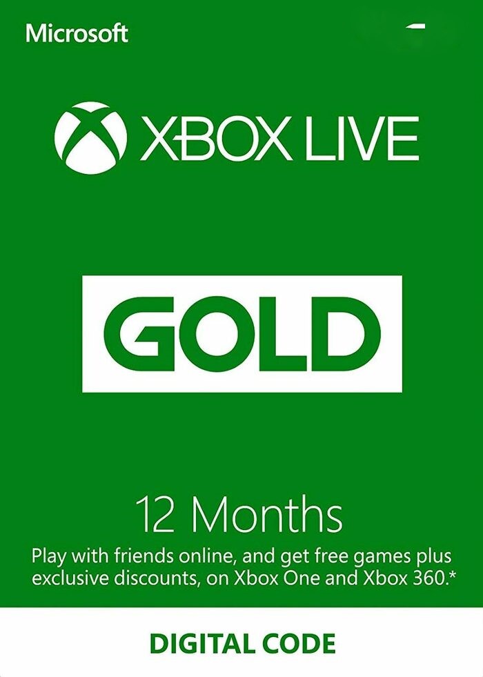 Xbox Live Gold 12 Months - US Account