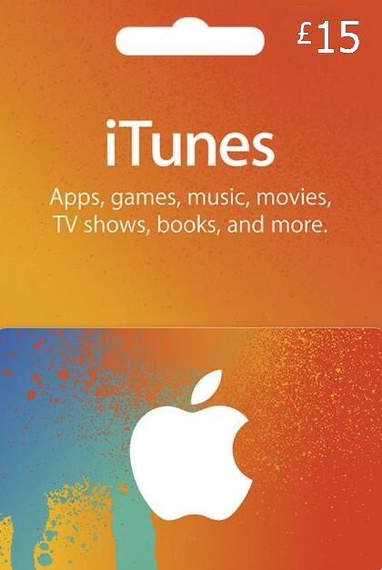 iTunes Gift Card £15 - UK Store