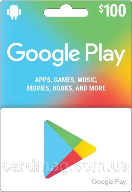Google Play Gift Card $100 - US Store