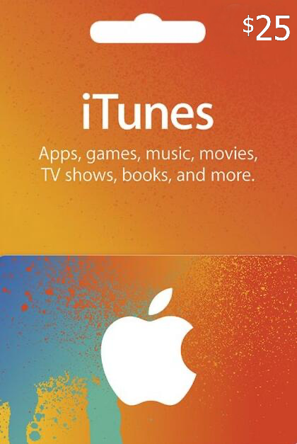 iTunes Gift Card $25 - US Store
