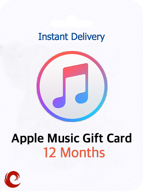 Apple Music Gift Card 12 Months Subscription - US Store