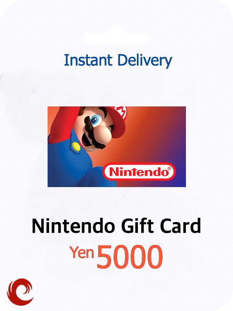 Nintendo eShop Gift Card 5000 Yen - JP Account