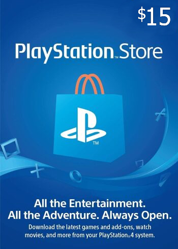 PlayStation Card $15 - AE Account