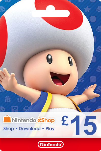 Nintendo eShop Gift Card £15 - UK Account