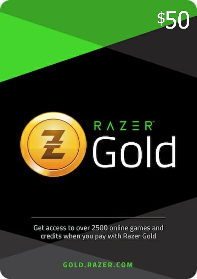 Razer Gold Gift Card $50
