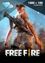 Free Fire 1080 + 108 Diamond