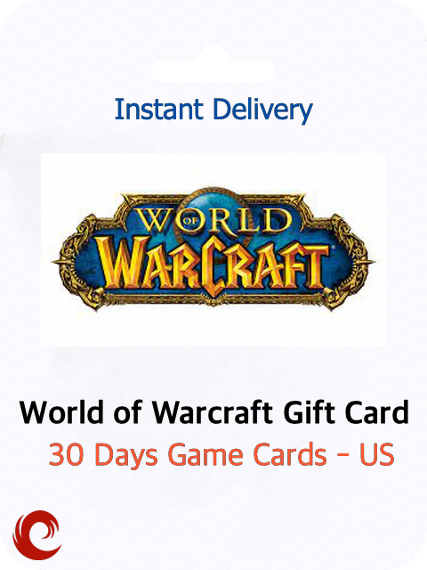 World of Warcraft - 30 Days Game Cards - US
