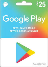 Google Play Gift Card $25 - US Store