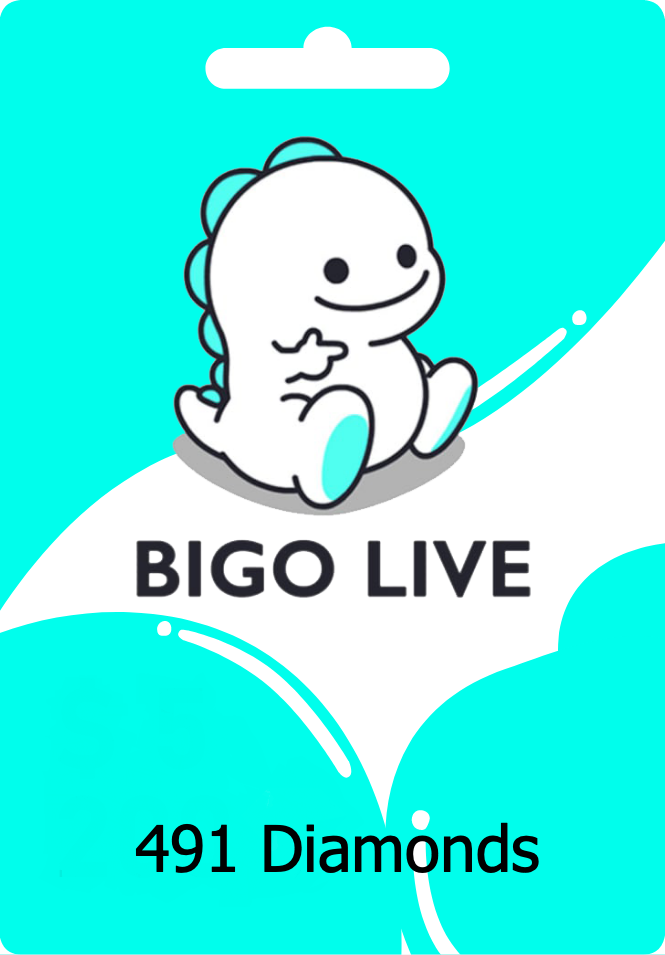 BIGO Live - 491 Diamonds