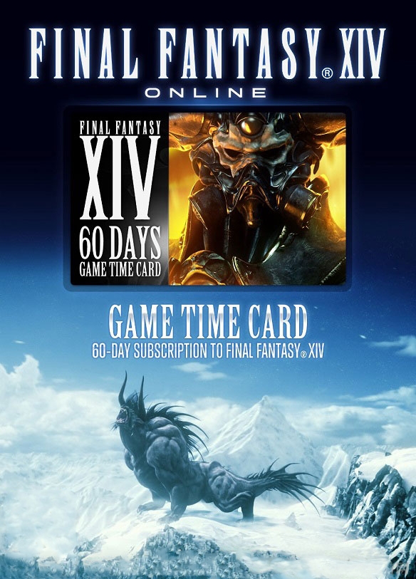 Final Fantasy XIV: A Realm Reborn 60 days Prepaid Time Card - US