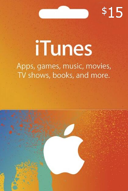 iTunes Gift Card $15 - CA Store