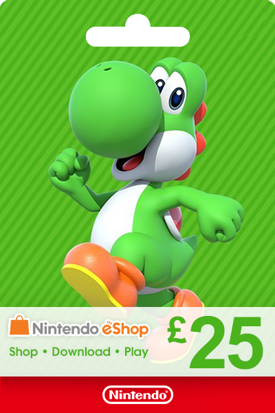 Nintendo eShop Gift Card £25 - UK Account