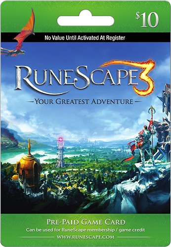 Jagex Runescape $10
