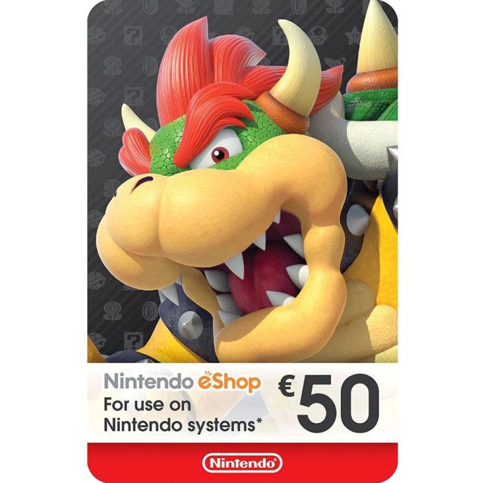Nintendo eShop Gift Card €50 - EU Account