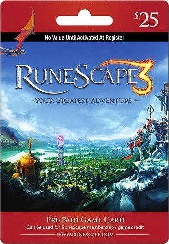 Jagex Runescape $25