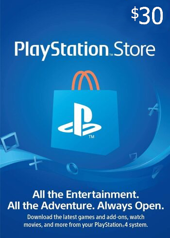 PlayStation Card $30 - OM Account